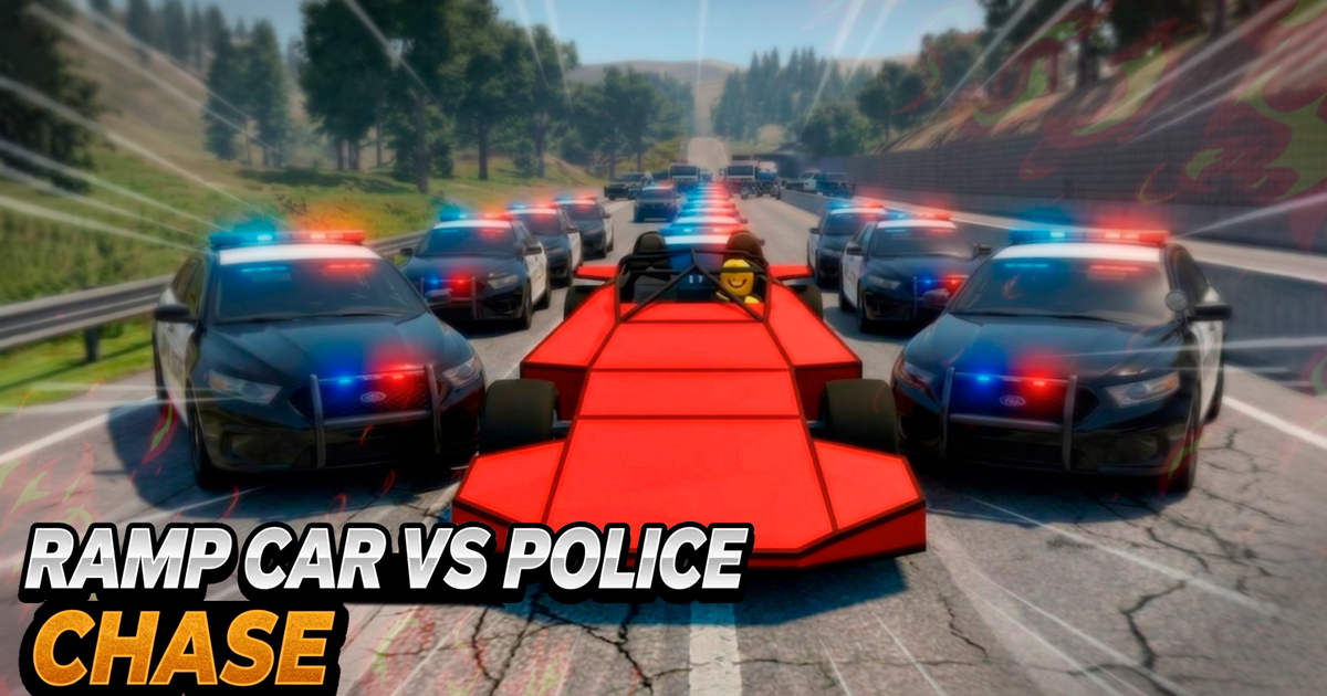 Ramp Car VS Police: CHASE Cover